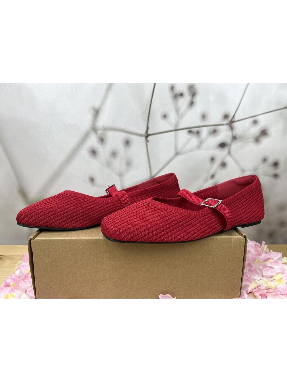 NEW with tag Red flats, memory soles - Picture 8 of 8